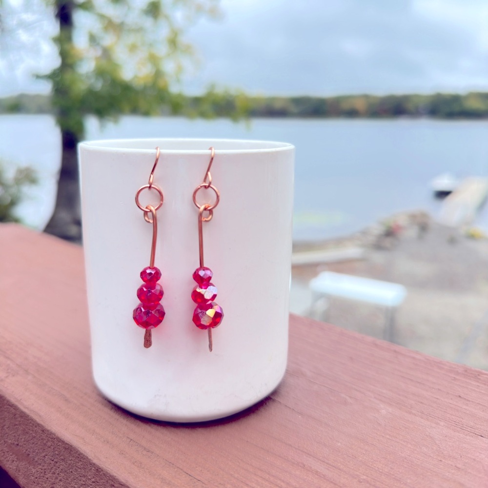 Boho handmade earrings